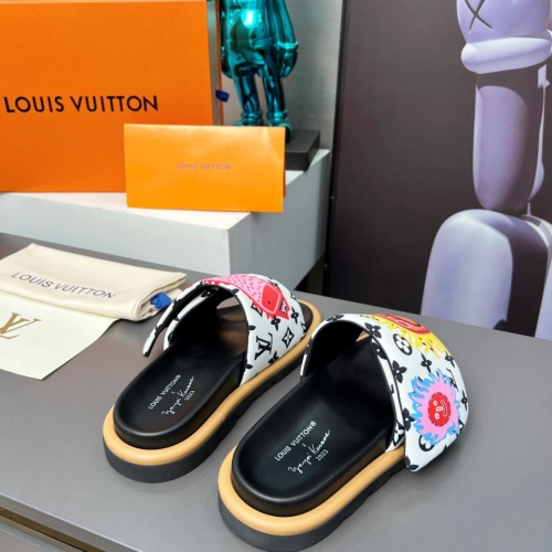 Replica Louis Vuitton Slippers For Women #1196957 $72.00 USD for Wholesale