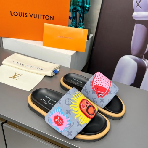 Replica Louis Vuitton Slippers For Men #1196962 $72.00 USD for Wholesale