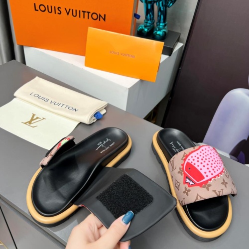 Replica Louis Vuitton Slippers For Women #1196964 $72.00 USD for Wholesale