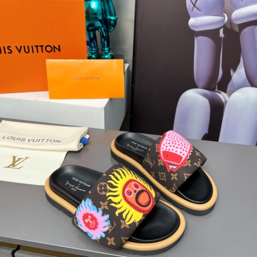 Replica Louis Vuitton Slippers For Women #1196966 $72.00 USD for Wholesale