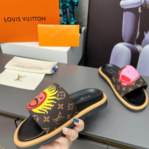 Replica Louis Vuitton Slippers For Women #1196966 $72.00 USD for Wholesale