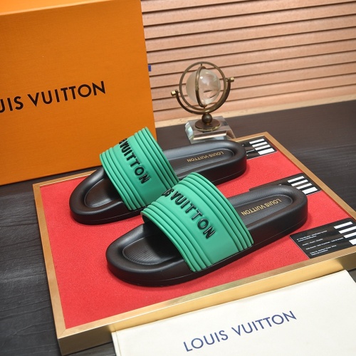 Wholesale Louis Vuitton Slippers For Men #1197119 $56.00 USD, Wholesale Quality Replica Louis Vuitton Slippers