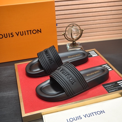 Wholesale Louis Vuitton Slippers For Men #1197121 $56.00 USD, Wholesale Quality Replica Louis Vuitton Slippers