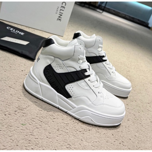 Replica Celine High Top Shoes For Men #1197154 $98.00 USD for Wholesale