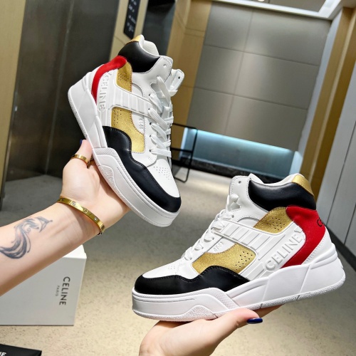 Replica Celine High Top Shoes For Men #1197156 $98.00 USD for Wholesale