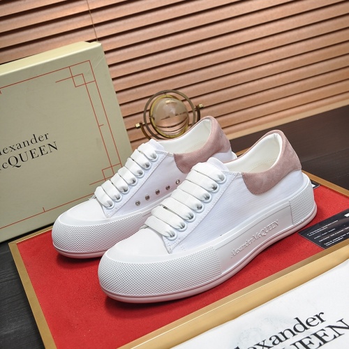 Wholesale Alexander McQueen Casual Shoes For Women #1197325 $80.00 USD, Wholesale Quality Replica Alexander McQueen Casual Shoes