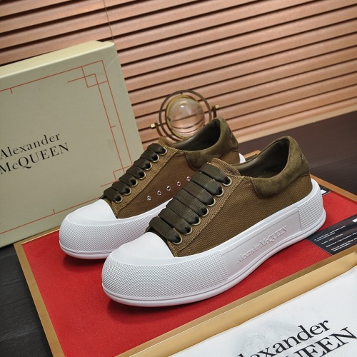 Wholesale Alexander McQueen Casual Shoes For Men #1197330 $80.00 USD, Wholesale Quality Replica Alexander McQueen Casual Shoes