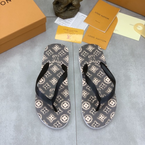 Wholesale Louis Vuitton Slippers For Men #1197367 $45.00 USD, Wholesale Quality Replica Louis Vuitton Slippers