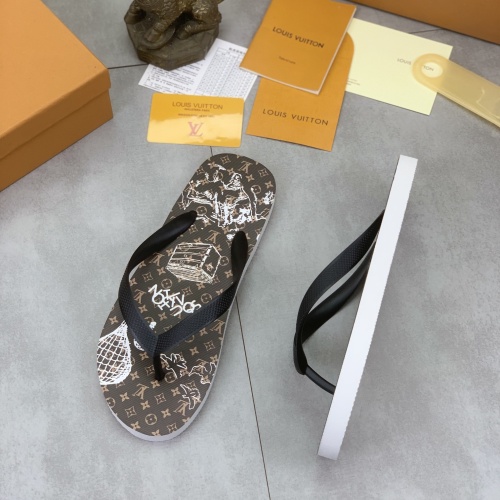 Replica Louis Vuitton Slippers For Men #1197383 $45.00 USD for Wholesale