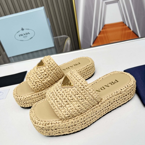 Wholesale Prada Slippers For Women #1197547 $96.00 USD, Wholesale Quality Replica Prada Slippers