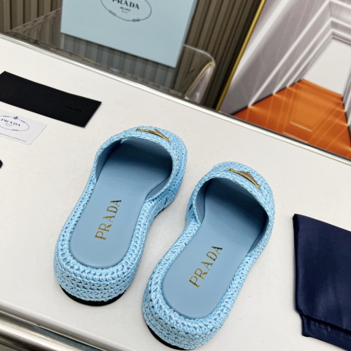 Replica Prada Slippers For Women #1197548 $96.00 USD for Wholesale