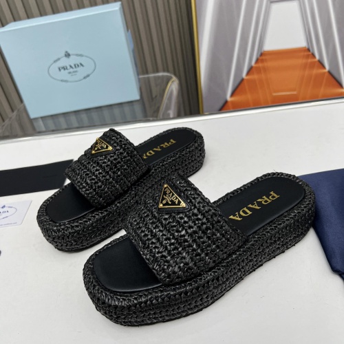 Wholesale Prada Slippers For Women #1197550 $96.00 USD, Wholesale Quality Replica Prada Slippers