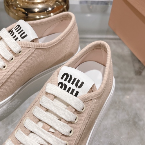 Replica MIU MIU Casual Shoes For Women #1197555 $100.00 USD for Wholesale