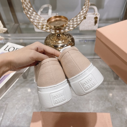 Replica MIU MIU Casual Shoes For Women #1197555 $100.00 USD for Wholesale