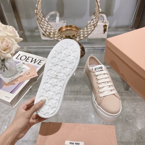 Replica MIU MIU Casual Shoes For Women #1197555 $100.00 USD for Wholesale