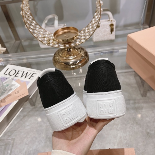 Replica MIU MIU Casual Shoes For Women #1197556 $100.00 USD for Wholesale