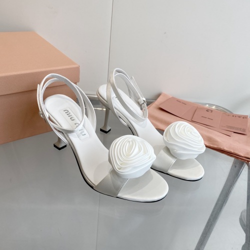 Replica MIU MIU Sandal For Women #1197569 $100.00 USD for Wholesale