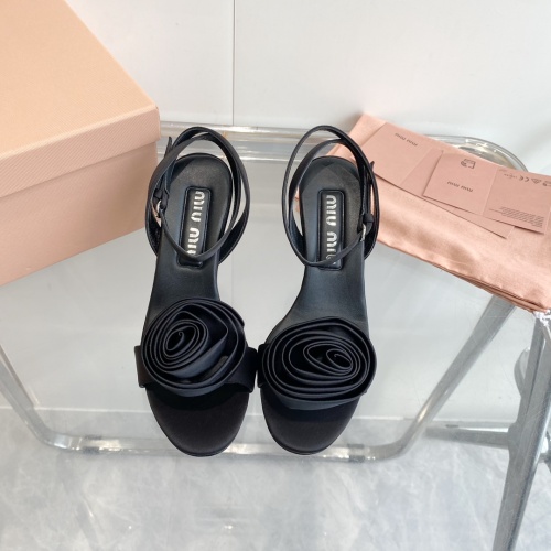 Replica MIU MIU Sandal For Women #1197570 $100.00 USD for Wholesale