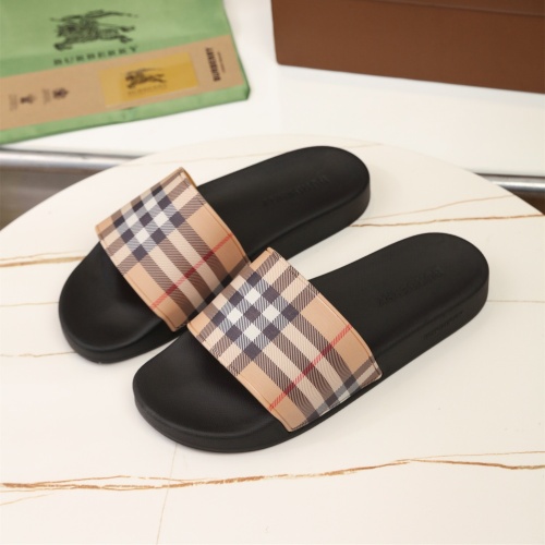 Wholesale Burberry Slippers For Men #1197585 $48.00 USD, Wholesale Quality Replica Burberry Slippers