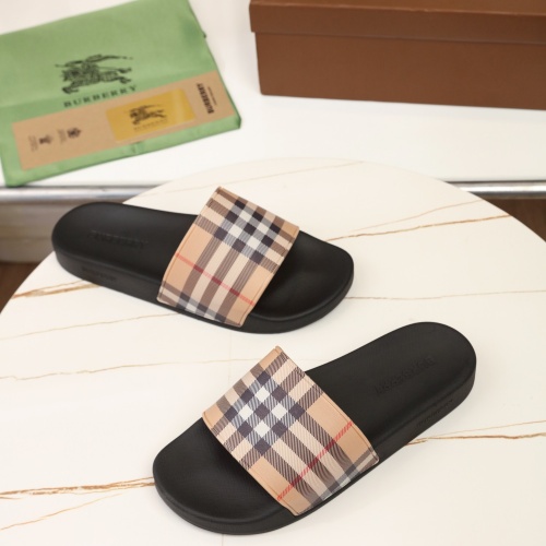 Replica Burberry Slippers For Men #1197585 $48.00 USD for Wholesale