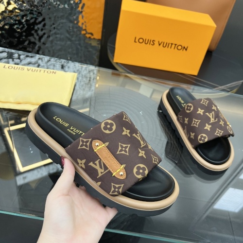 Replica Louis Vuitton Slippers For Women #1197680 $72.00 USD for Wholesale