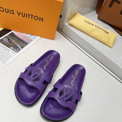 Replica Louis Vuitton Slippers For Women #1197708 $76.00 USD for Wholesale