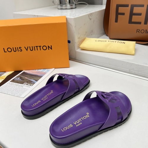 Replica Louis Vuitton Slippers For Women #1197708 $76.00 USD for Wholesale