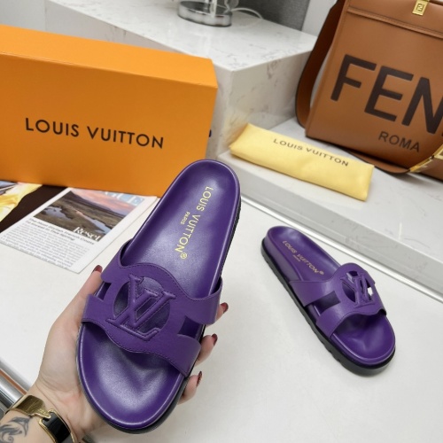 Replica Louis Vuitton Slippers For Women #1197708 $76.00 USD for Wholesale