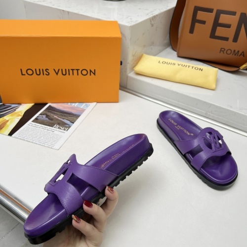 Replica Louis Vuitton Slippers For Women #1197708 $76.00 USD for Wholesale