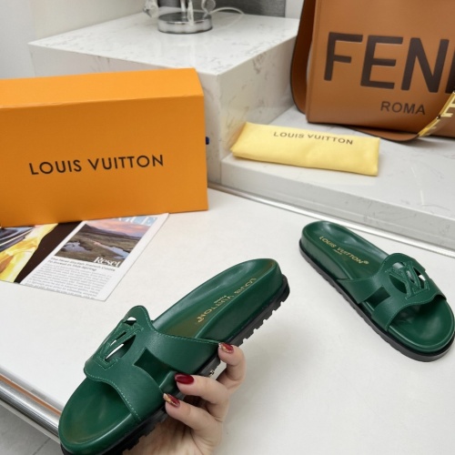 Replica Louis Vuitton Slippers For Women #1197713 $76.00 USD for Wholesale