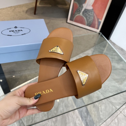 Replica Prada Slippers For Women #1197721 $68.00 USD for Wholesale