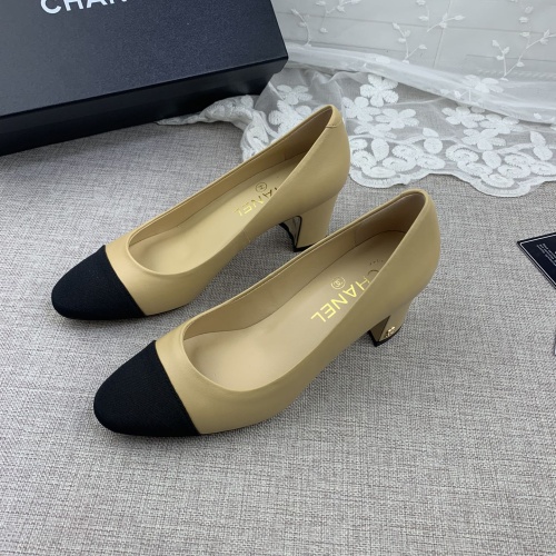 Replica Chanel High-Heeled Shoes For Women #1197747 $88.00 USD for Wholesale