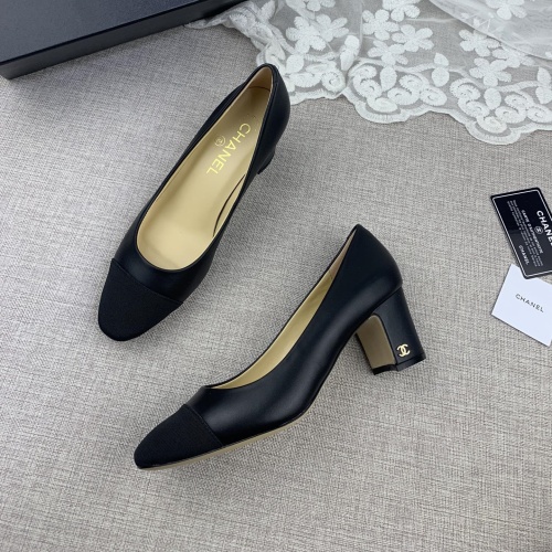 Wholesale Chanel High-Heeled Shoes For Women #1197748 $88.00 USD, Wholesale Quality Replica Chanel High-Heeled Shoes