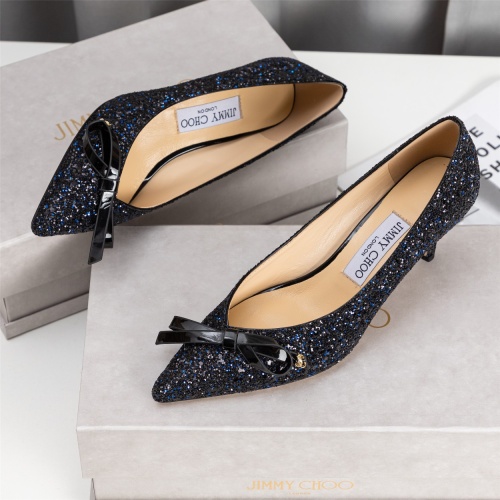 Wholesale Jimmy Choo High-Heeled Shoes For Women #1197751 $96.00 USD, Wholesale Quality Replica Jimmy Choo High-Heeled Shoes