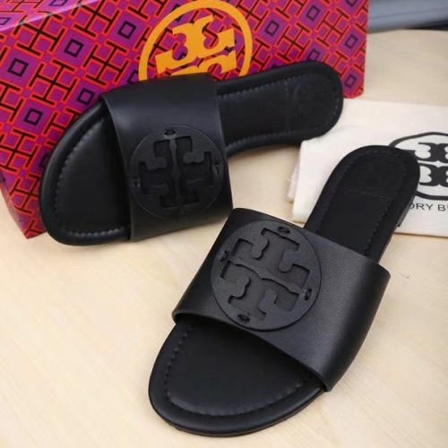 Replica Tory Burch TB Slippers For Women #1197753 $48.00 USD for Wholesale