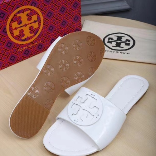 Replica Tory Burch TB Slippers For Women #1197754 $48.00 USD for Wholesale