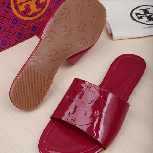 Replica Tory Burch TB Slippers For Women #1197757 $48.00 USD for Wholesale