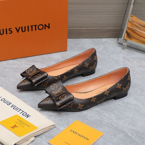 Wholesale Louis Vuitton Flat Shoes For Women #1197906 $112.00 USD, Wholesale Quality Replica Louis Vuitton Flat Shoes