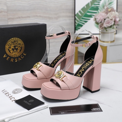 Wholesale Versace Sandal For Women #1197971 $125.00 USD, Wholesale Quality Replica Versace Sandal