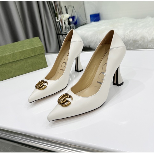 Wholesale Gucci High-Heeled Shoes For Women #1197988 $80.00 USD, Wholesale Quality Replica Gucci High-Heeled Shoes