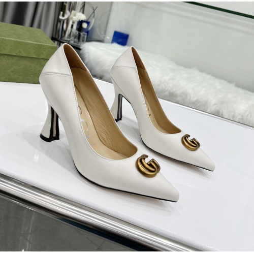 Replica Gucci High-Heeled Shoes For Women #1197988 $80.00 USD for Wholesale