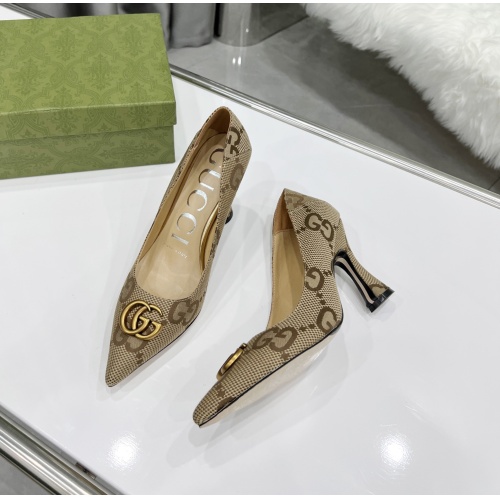 Wholesale Gucci High-Heeled Shoes For Women #1197990 $80.00 USD, Wholesale Quality Replica Gucci High-Heeled Shoes