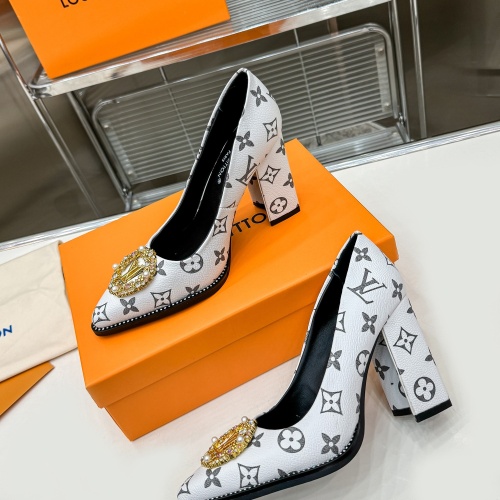 Replica Louis Vuitton High-Heeled Shoes For Women #1198096 $85.00 USD for Wholesale