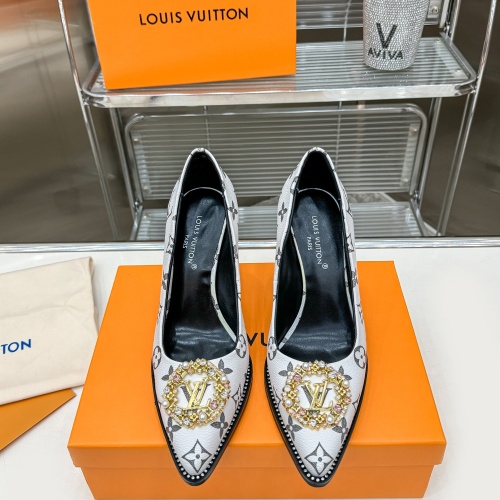 Replica Louis Vuitton High-Heeled Shoes For Women #1198096 $85.00 USD for Wholesale