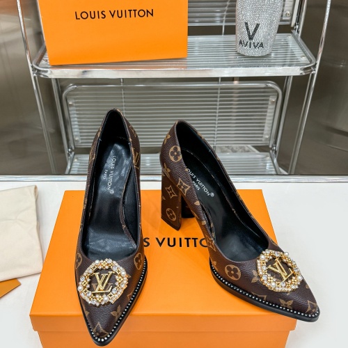 Replica Louis Vuitton High-Heeled Shoes For Women #1198097 $85.00 USD for Wholesale