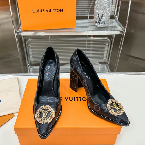 Replica Louis Vuitton High-Heeled Shoes For Women #1198100 $85.00 USD for Wholesale