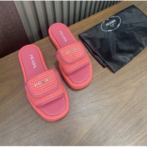 Wholesale Prada Slippers For Women #1198119 $88.00 USD, Wholesale Quality Replica Prada Slippers