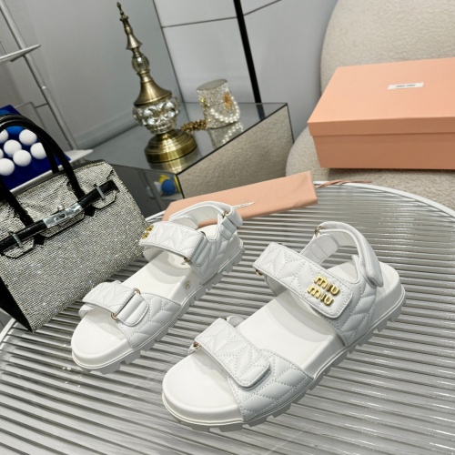 Wholesale MIU MIU Sandal For Women #1198142 $88.00 USD, Wholesale Quality Replica MIU MIU Sandal