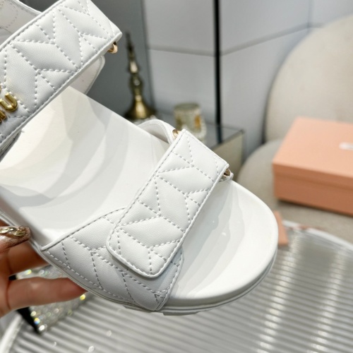 Replica MIU MIU Sandal For Women #1198142 $88.00 USD for Wholesale