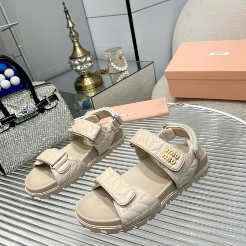 Wholesale MIU MIU Sandal For Women #1198143 $88.00 USD, Wholesale Quality Replica MIU MIU Sandal